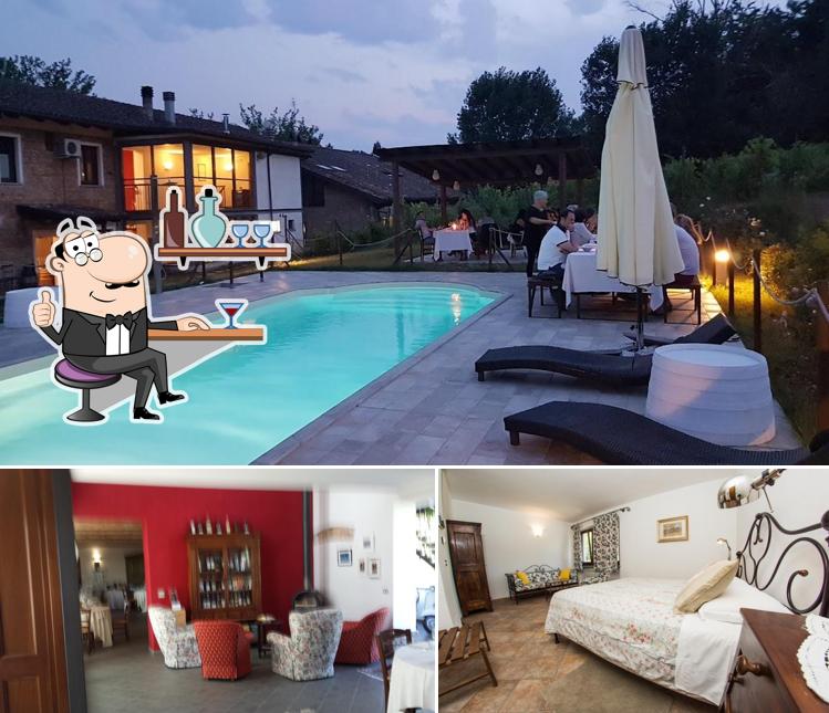 Gli interni di Cascina Dani - Albergo e ristorante