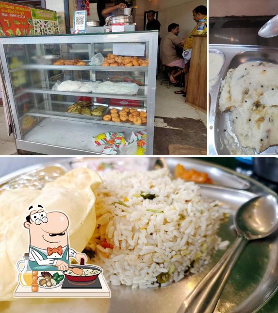 Fried rice at Brahmins Pure Veg