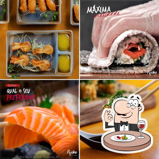 Comida em Ryoko Sushi