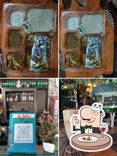 Take a look at the picture showing food and drink at Nukkad cafe