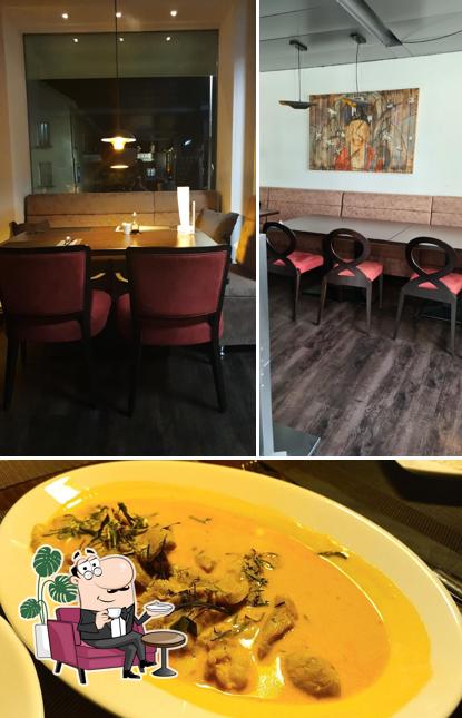 La immagine di interni e cibo da Café Rio / Thai RiO