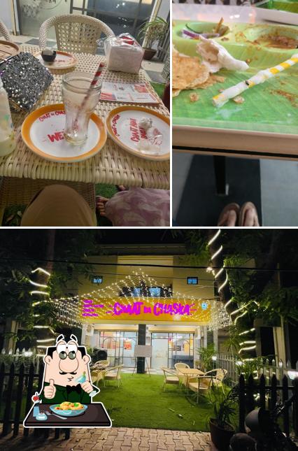 Among various things one can find food and interior at Chaat Ka Chaska