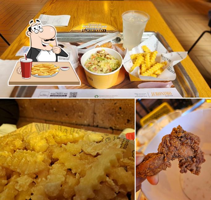 Batata frita em Madero & Jeronimo Burger Vila Olímpia