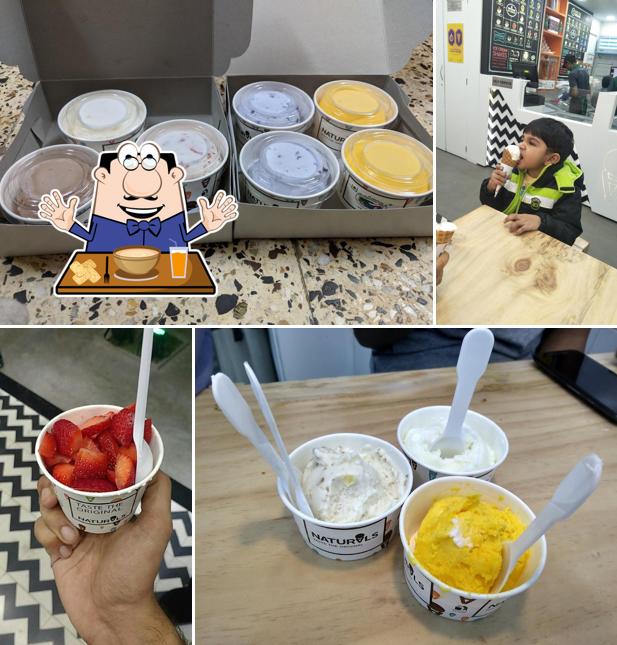 Food at Naturals Ice Cream