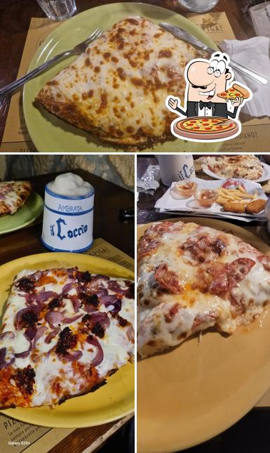 Scegli tra le svariate varianti di pizza