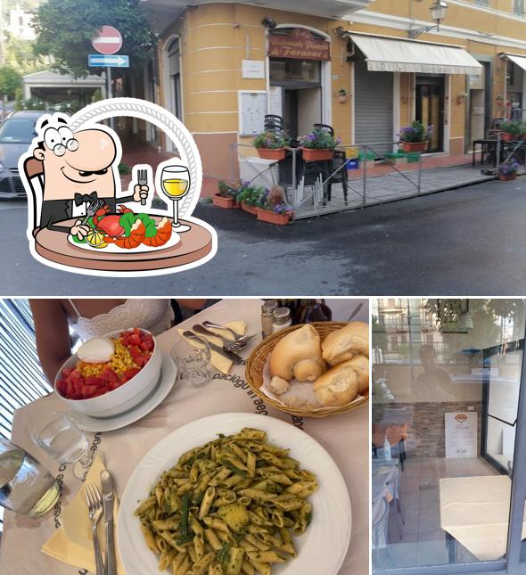 Ordina tra i molti piatti di mare disponibili a Faraone