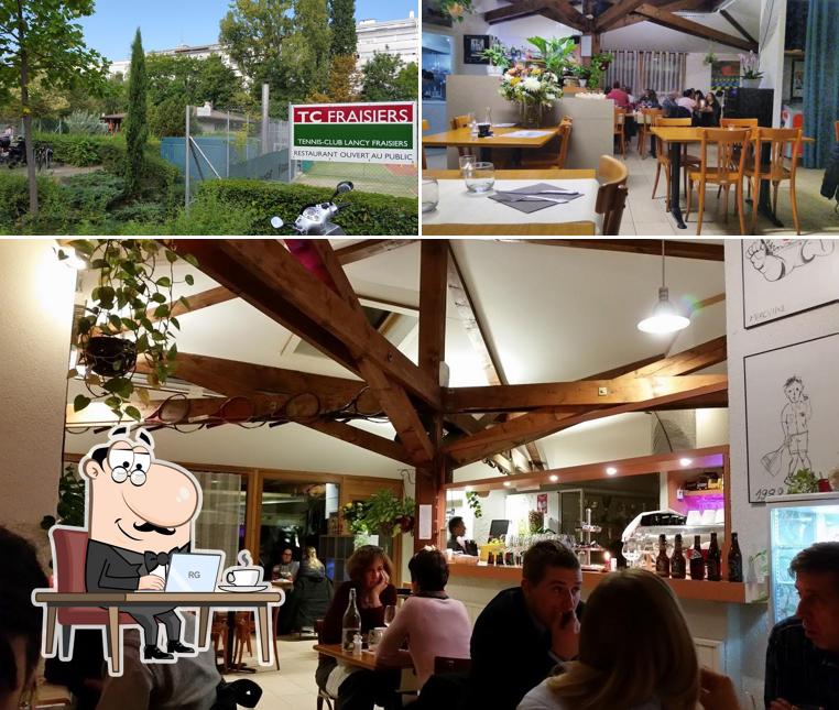 Dai un'occhiata agli interni di Restaurant Les Fraisiers