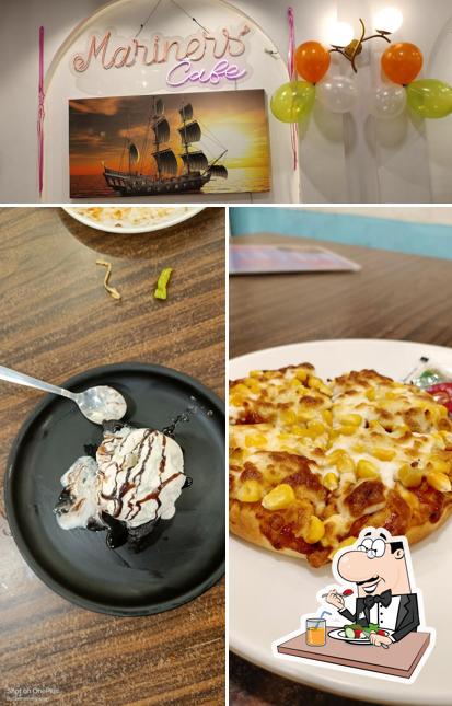 Food at Mariners Cafe