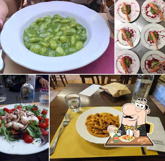 Cibo al Osteria Cadevilla