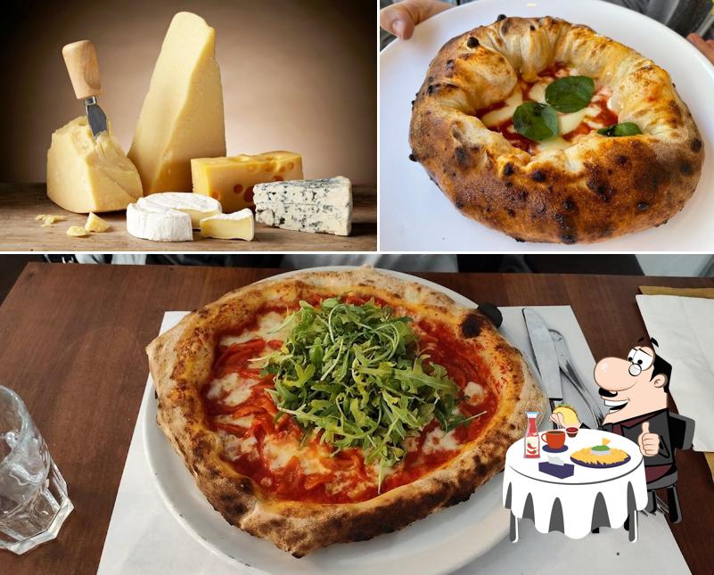 Piatto di formaggi al Pizzeria +39 Gourmet