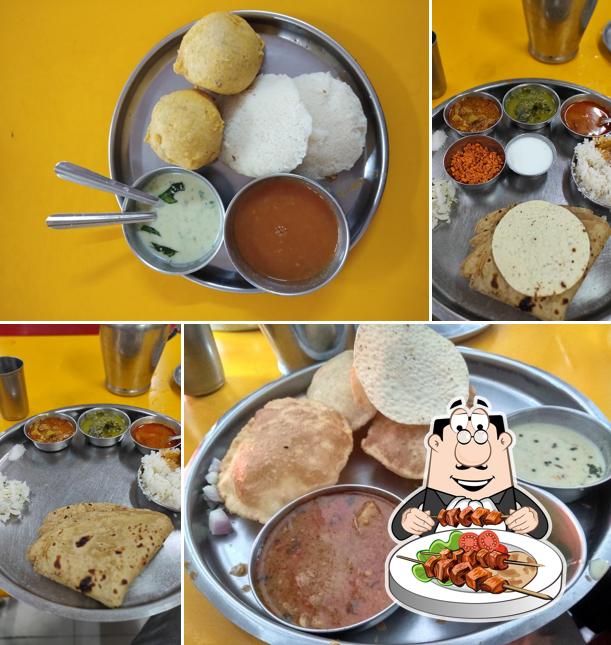 Meals at Solapur Idli Gruha