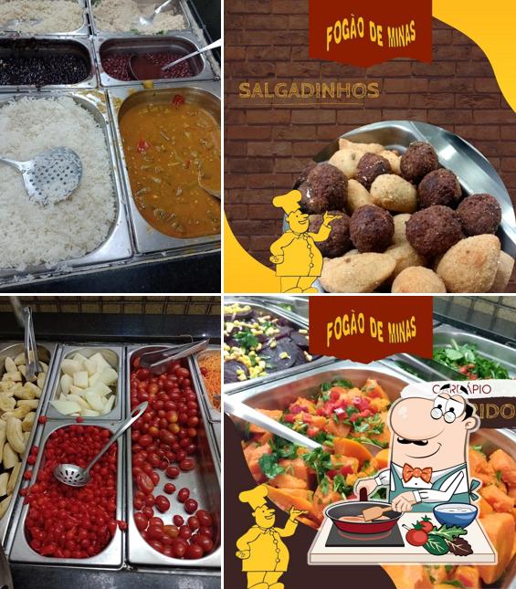 Curry de frango em Restaurante Fogão de Minas