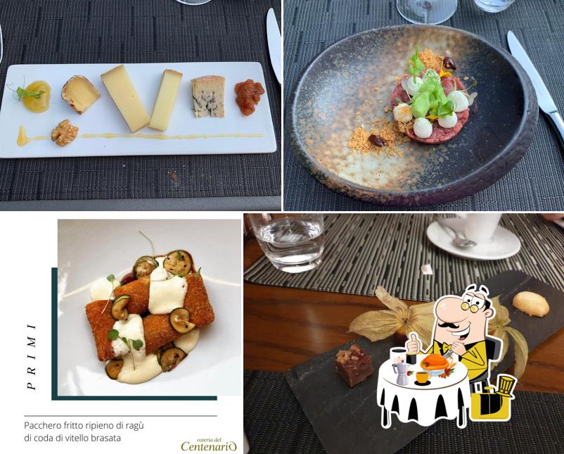 Cibo al Ristorante Osteria del Centenario