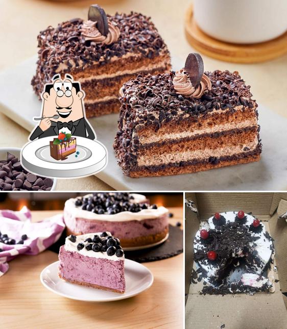 Chocolate cake at The Cake Bar