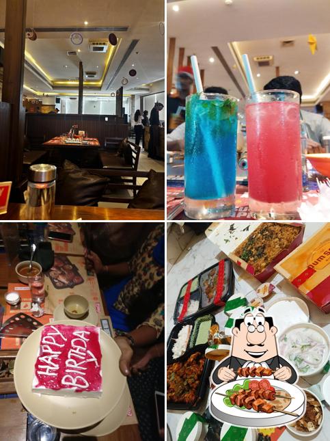Food at Barbeque Nation