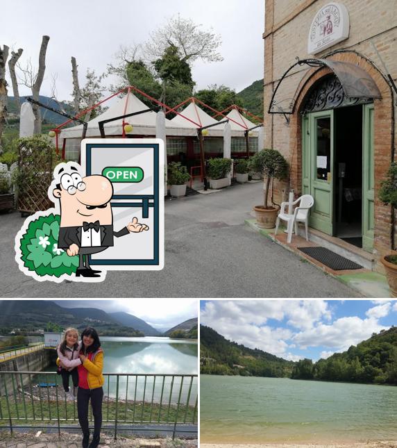 Gli esterni di Osteria Sul Lago Da Sesto