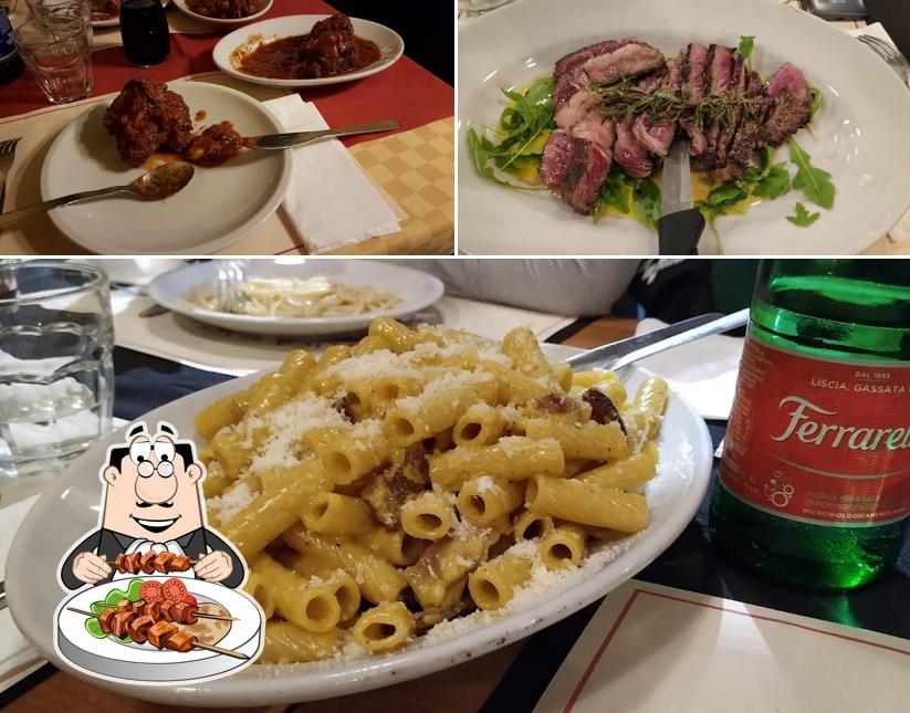 Platti al Antica Hostaria dei Ghiottoni