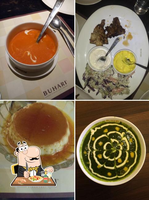 Food at Buhari Restaurant