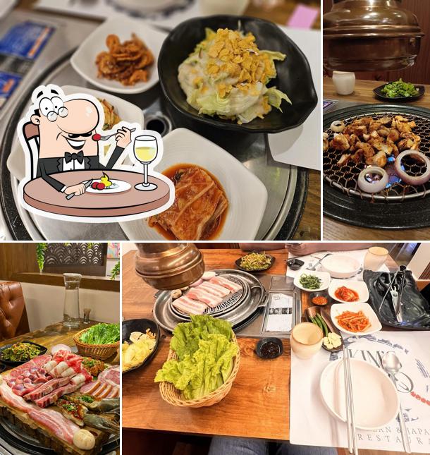 Banchan at Kim's BBQ