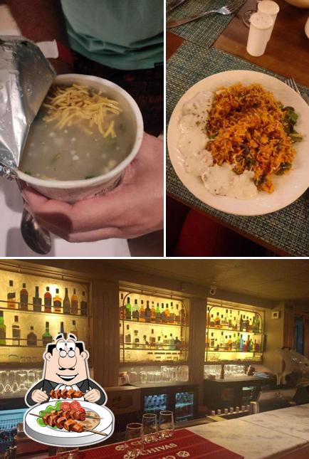 The restaurant's food and interior