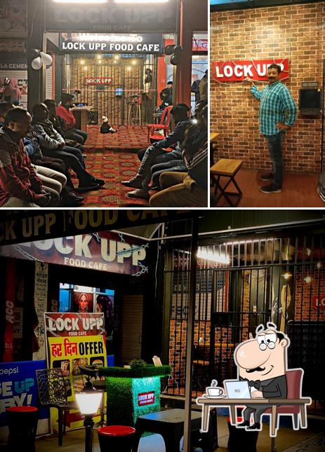The interior of LOCK UP FAST FOOD CAFE