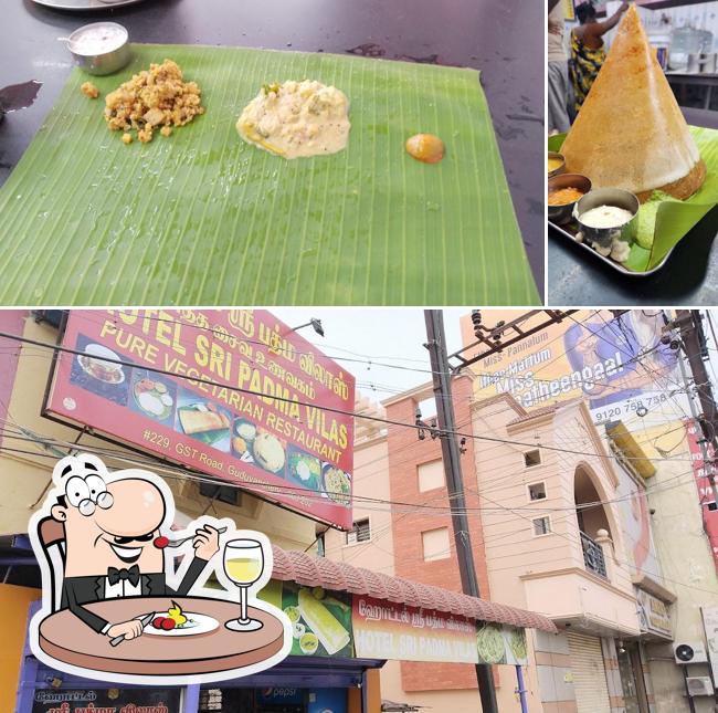 Meals at Hotel Sri Padmavilas
