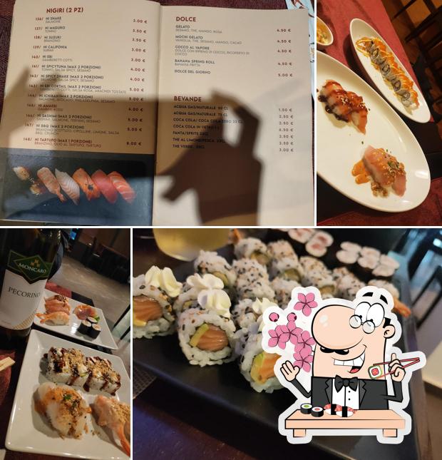 Il sushi è il cibo tradizionale della cucina giapponese