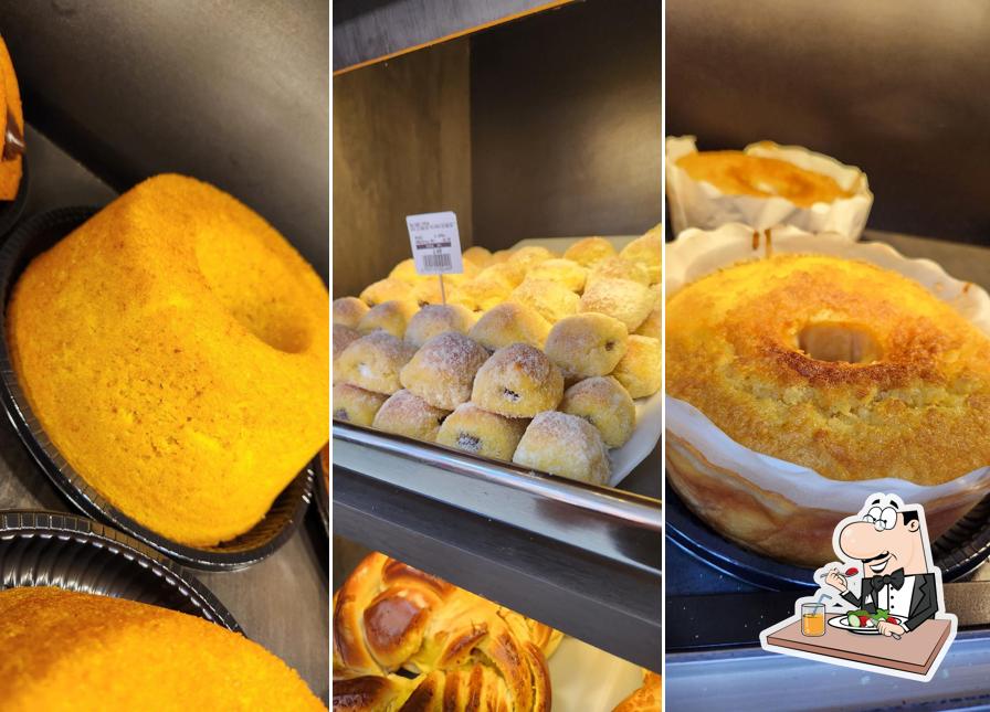Comida em Padaria Mãos de Deus