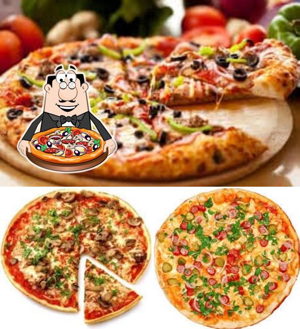 Try out various variants of pizza