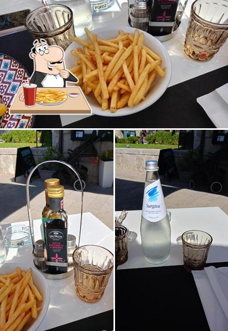 Patatine fritte al Hotel Bar Bellavista San Marino