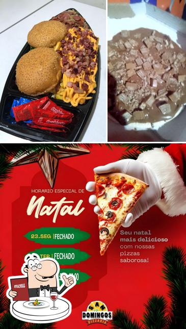Comida em Pizzaria San Domingos