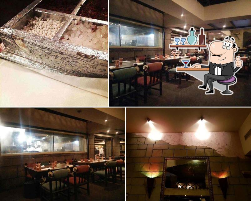Take a seat at one of the tables at Samarkand