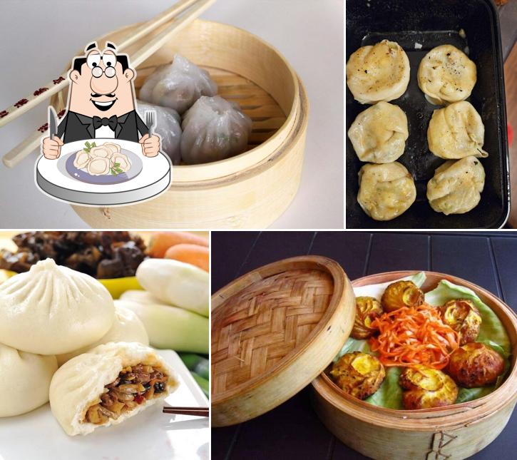 Dumplings at Baos & Dimsums - Asian Street Kitchen