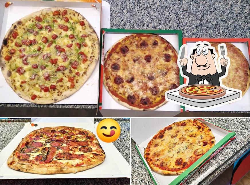 A Pizza OK Creazzo, puoi goderti una bella pizza