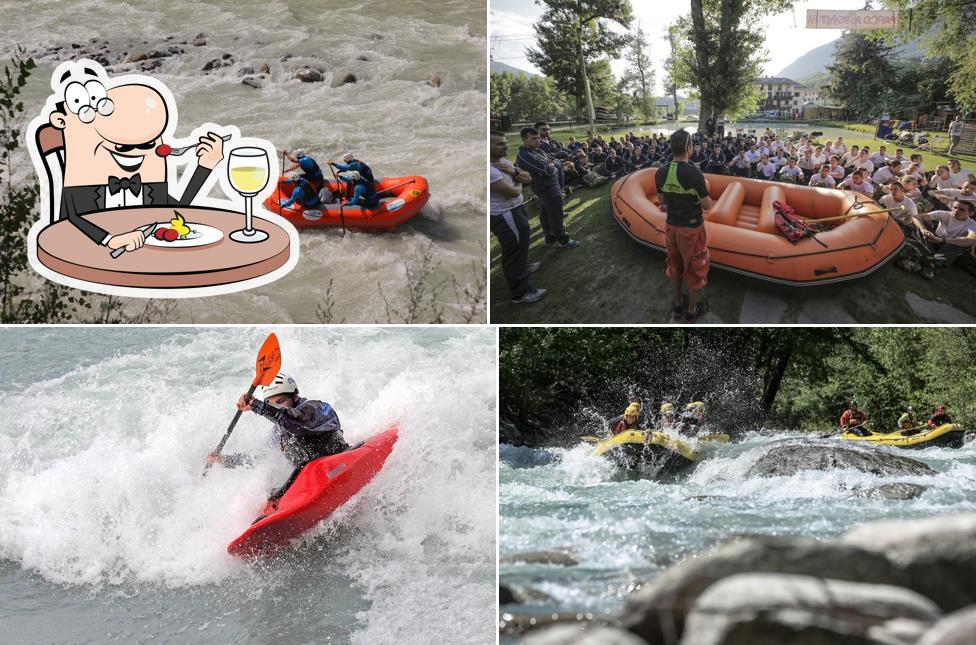 Cibo al Rafting Republic - rafting Valle D’Aosta