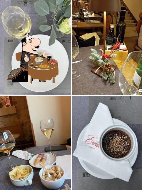 Platti al Ristorante Osteria Europa