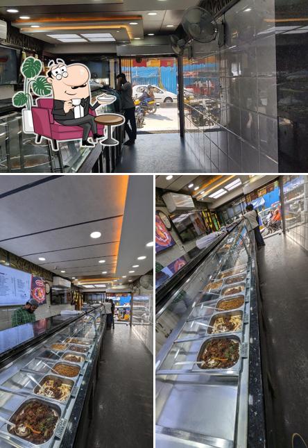 The interior of Vasista's Srilakshmi Takeaway