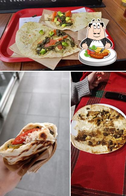 Platti al La Piadineria