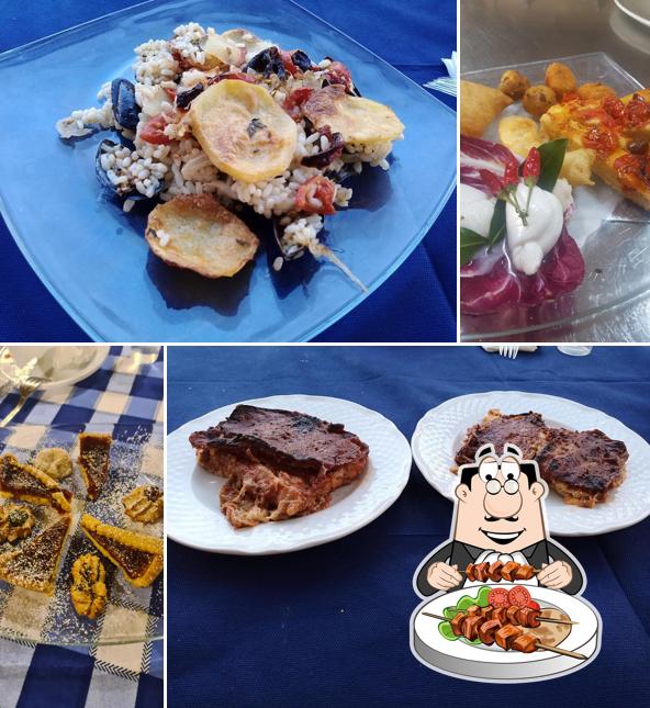 Platti al Hostaria Panis in Puglia