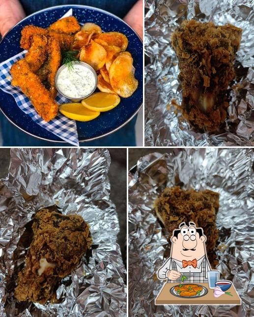 Chicken wings at Five star chicken and koli hut