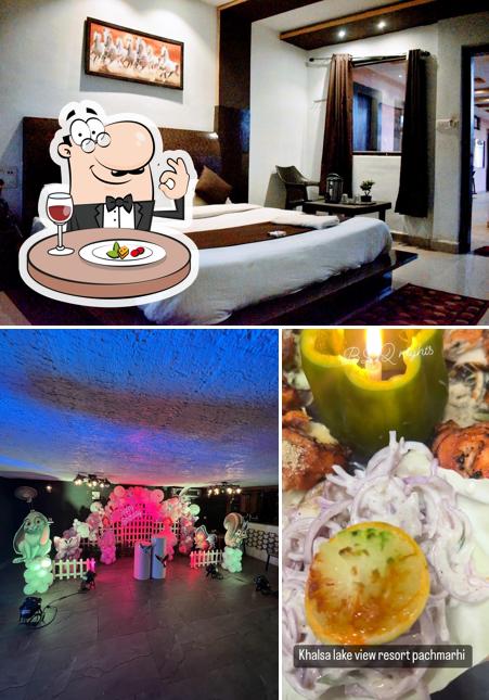 Food at Khalsa Lake View resort