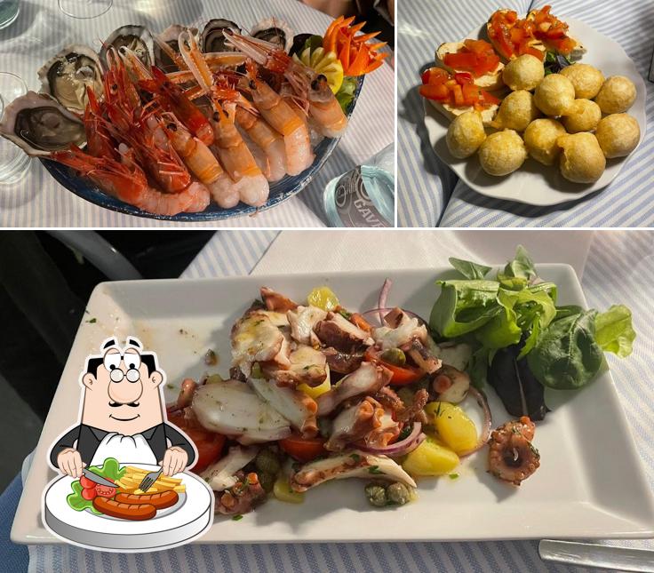 Platti al Pescheria Riccio Di Mare