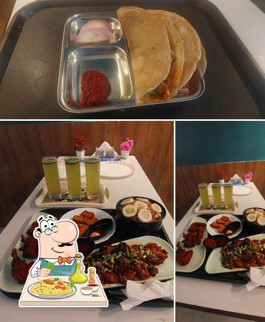 Food at Town Cafe And Juice Bar