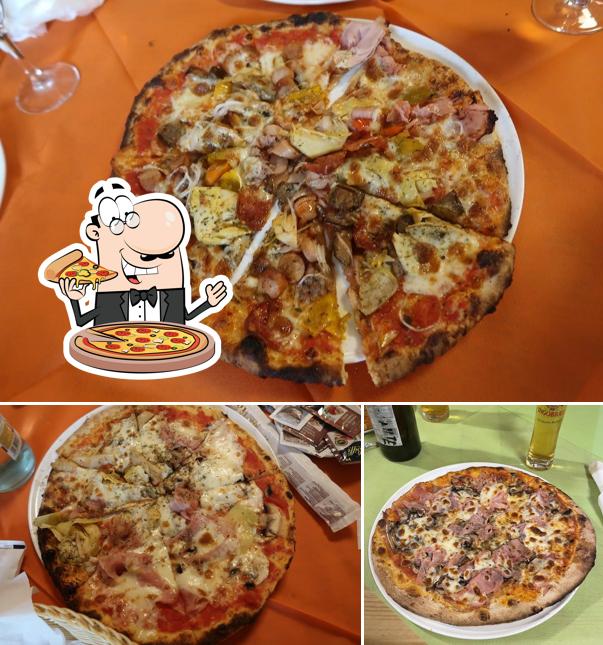 Prenditi tra le svariate varianti di pizza