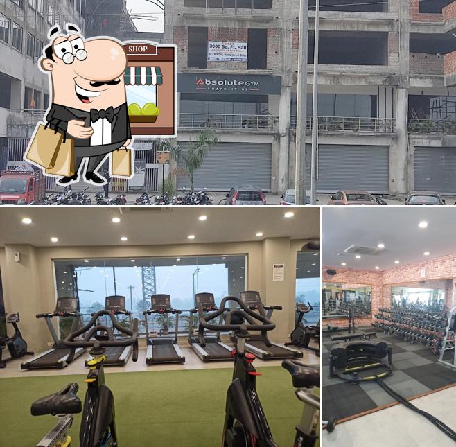 Check out how Absolute GYM - Yoga & Zumba Steam & Massage Best Gym in Jamshedpur Unisex Gym in Jamshedpur looks outside