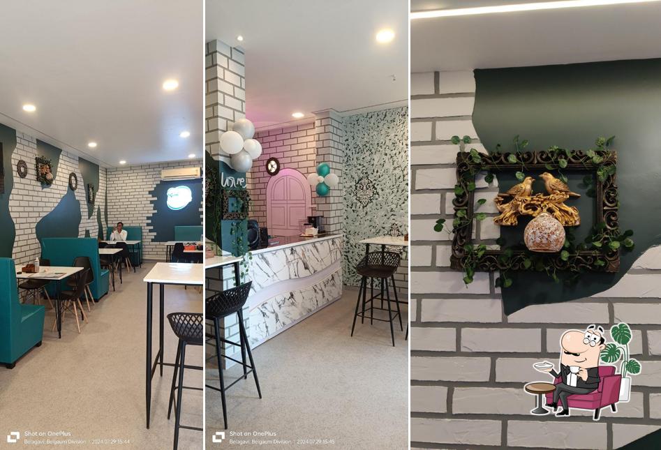 The interior of Foodie Haven