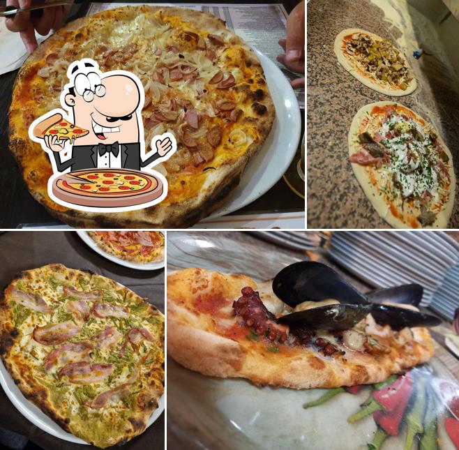 Scegli tra le svariate varianti di pizza