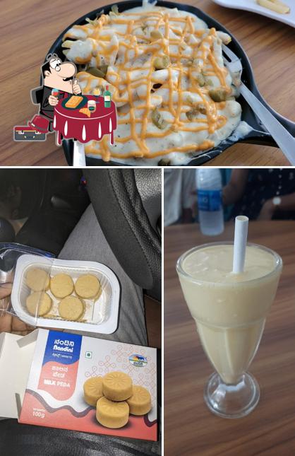 Waffles at Nandini Cafe Moo