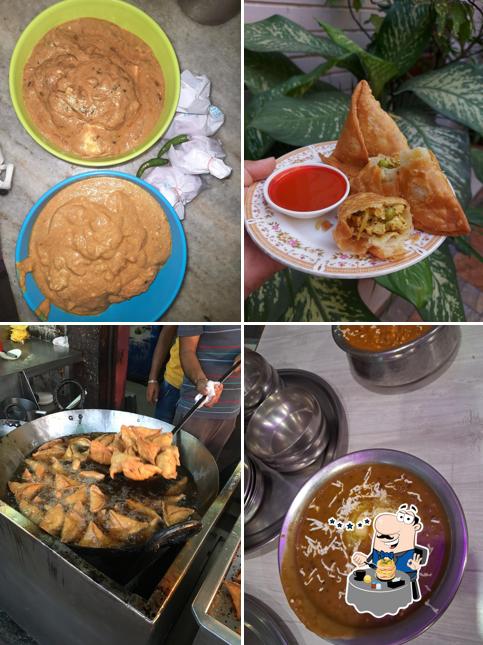 Chocolate mousse at New Vaishno Dhaba