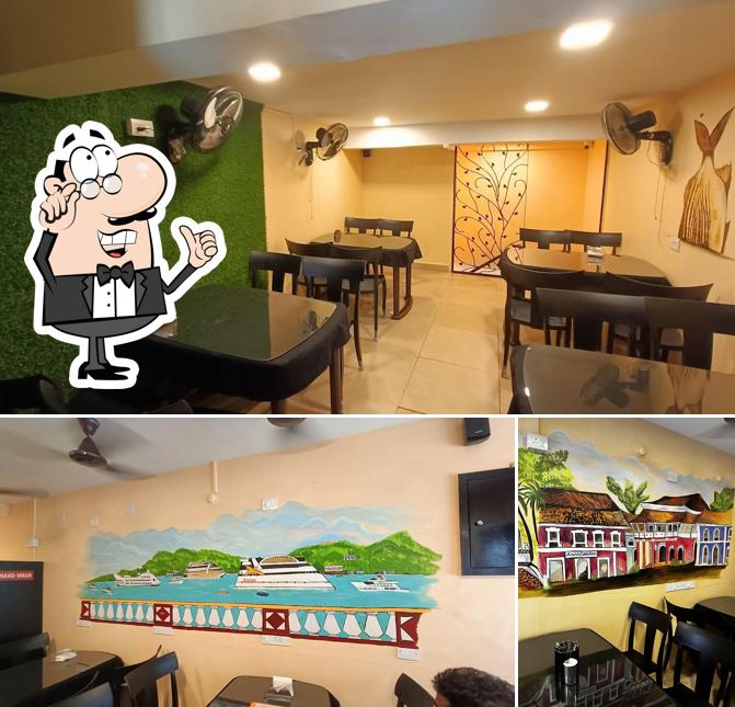 The interior of Thali junction